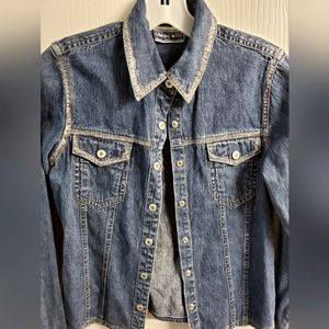 Limited Too Girl's Blue Jean Jacket Sz XL(16)